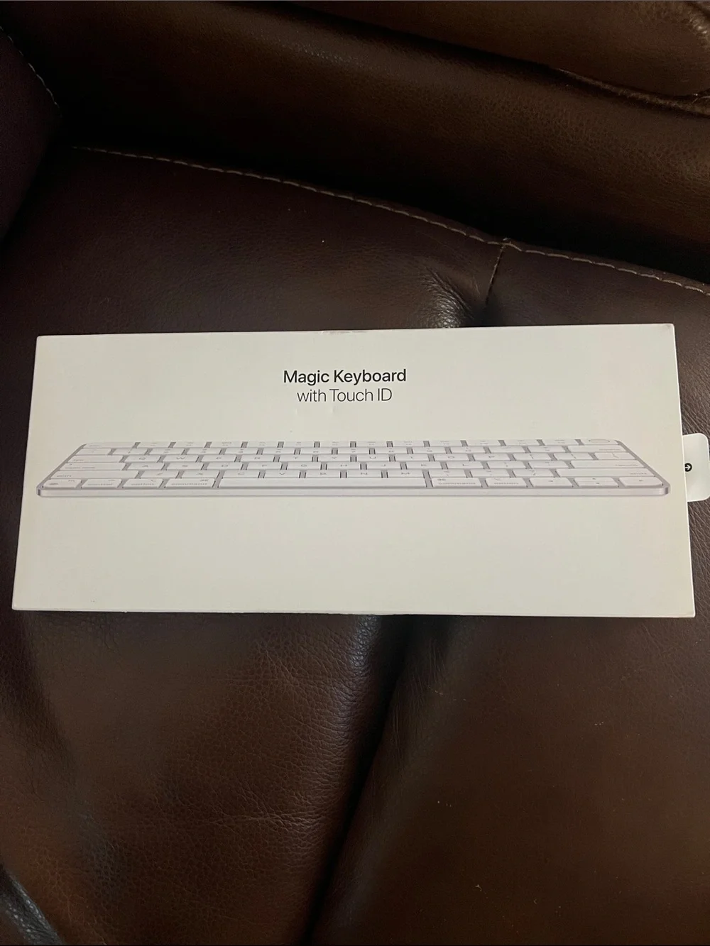 Apple Magic Keyboard with Touch ID - Silver and White
